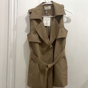 Above the knee trench coat
